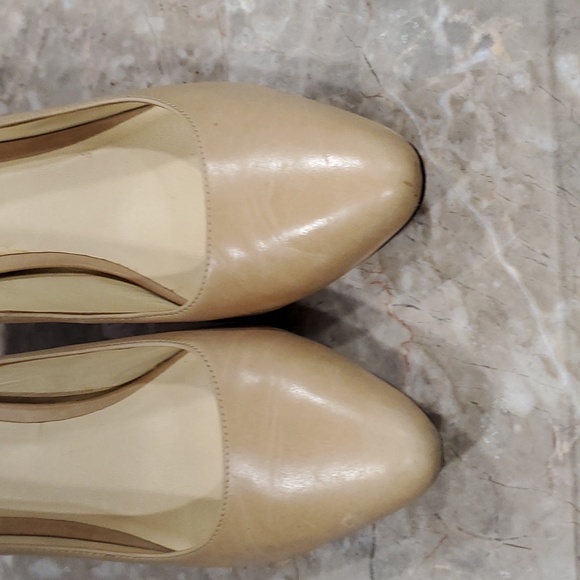 Cole Haan tan leather dress heels pumps size 8.5B - Picture 13 of 15